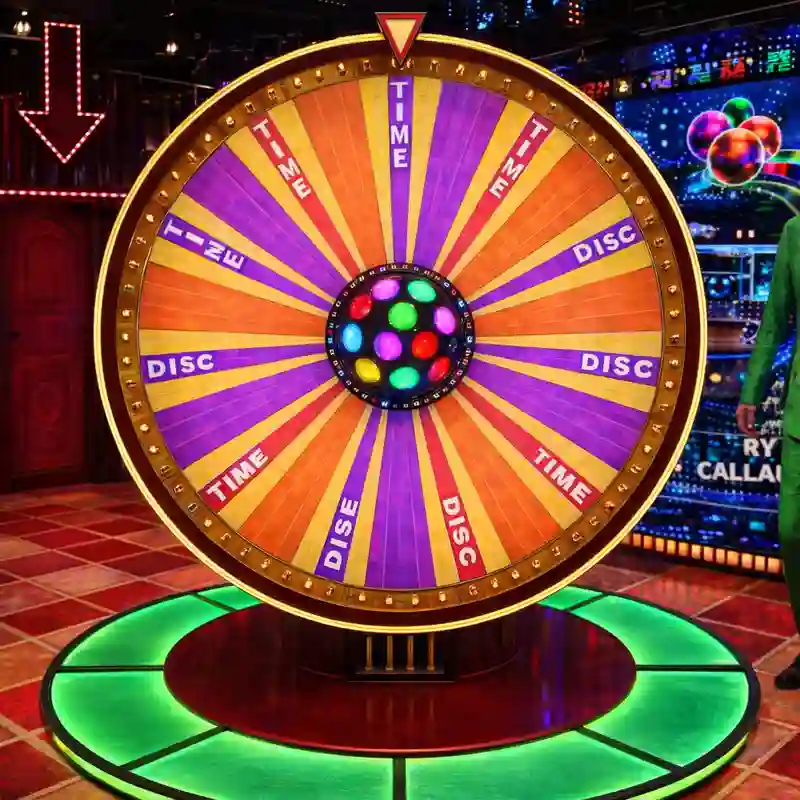Funky Time online casino wheel game by Evolution Gaming